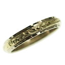 ハワイアンジュエリー リング 指輪 オーダーメイド 幅4mm デザイン幅2mmの細めで繊細な2トーンリング ハワイ製 手彫りリング メンズ レディース