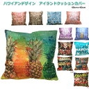 クッションカバー ピローカバー ハワイ アイランドスタイル ローカルデザイン デザイン豊富 洗える プレゼント サイズ40×40cm