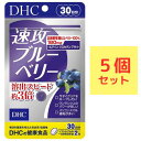 DHC 速攻ブルーベリー 30日分×5袋セット (300粒) dhc サプリ ルテイン クロセチン 目 目のサプリメント 目のサプリ ビルベリー アントシアニン ルティン アサイー ビタミン ポリフェノール 視力 眼 アイケア 1ヶ月分 well