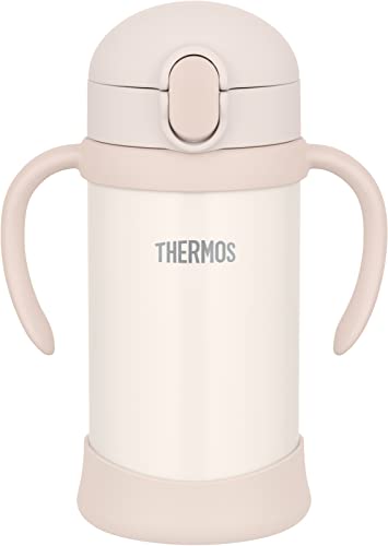 サーモス(THERMOS) まほうびんのベビーストローマグ FJL-350 ベージュ (BE) 350ml