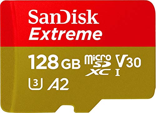 microSDXC 128GB SanDisk サンディスク Extreme UHS-1 U3 V30 4K Ultra HD A2対応 SDアダプター付 [並行輸入品]
