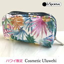 [LeSportsac/レスポートサック]ハワイ限定　Lauren Rothデザイン　ウルヴェヒ（Uluwehi)　コスメティックバッグ　コスメポーチ　6511　K605