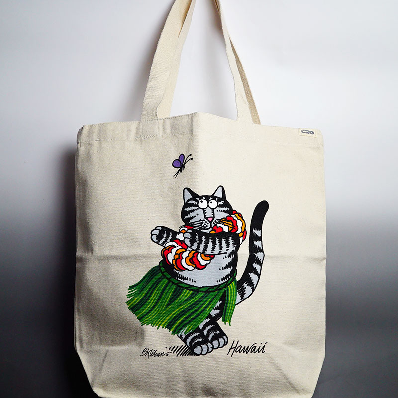 5400円以上で送料無料！クレイジーシャツ エコバッグ　フラキャット・クリバンキャット