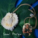 フィッシュフック ハワイアンジュエリーSami Design 1点モノ★再入荷無し★Deer Honu 鹿の角