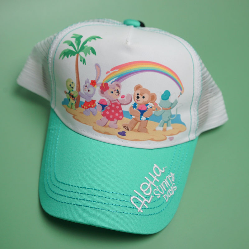 7000円以上で送料無料！ハワイ限定ディズニー！オールスター キャップ！ダッフィー、シェリーメイ、ジェラトーニ、ステラルー、オル、オールスター勢揃いのかわいいキャップ！※北海道・九州は1万円以上で送料無料！沖縄のぞくのサムネイル