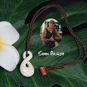 ボーンカービング ネックレスSami Design 1点モノ★再入荷無し★Round Cow Born Material 牛の骨