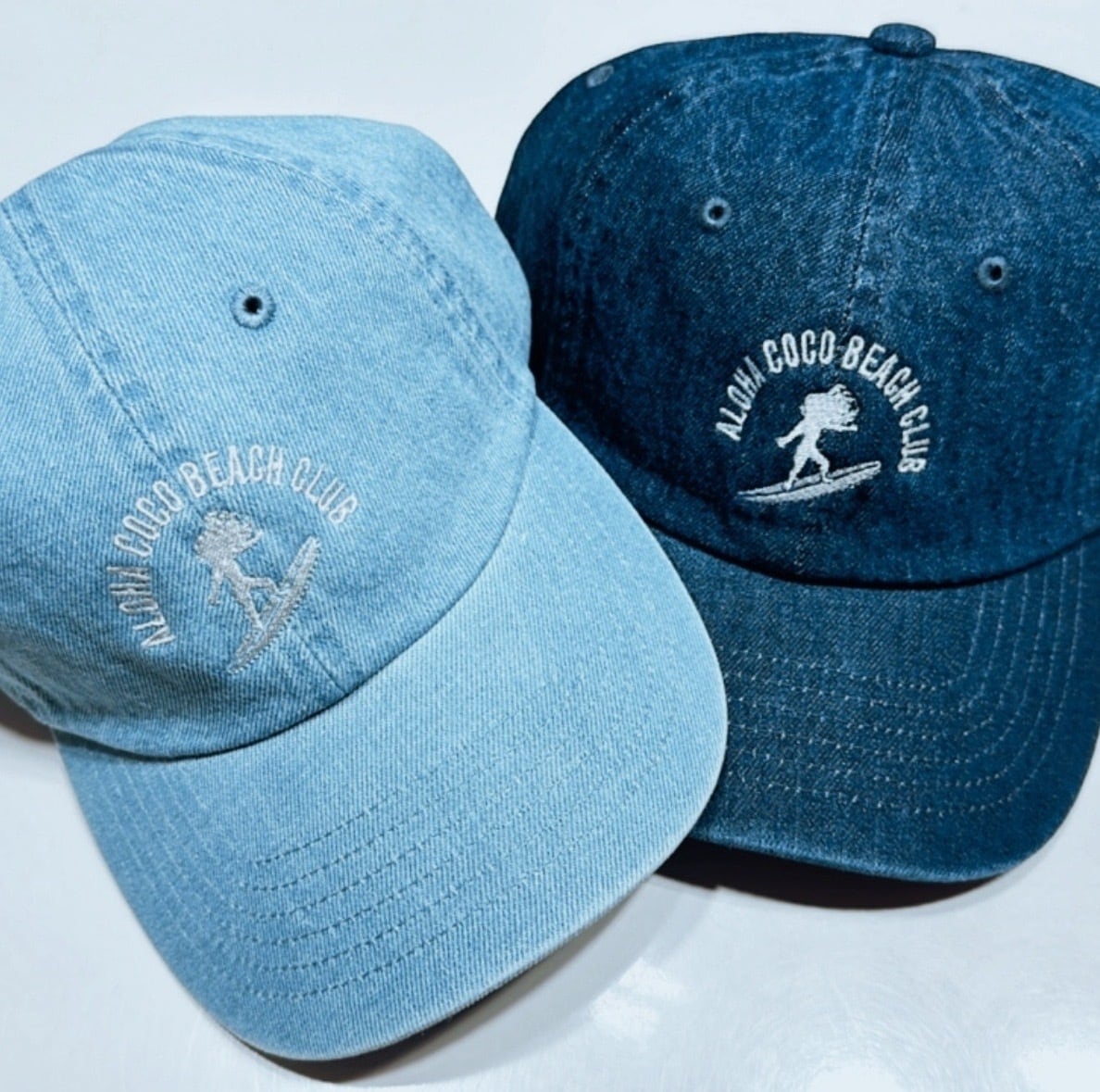 ALOHACOCO DENIM CAP〈2COLOR〉