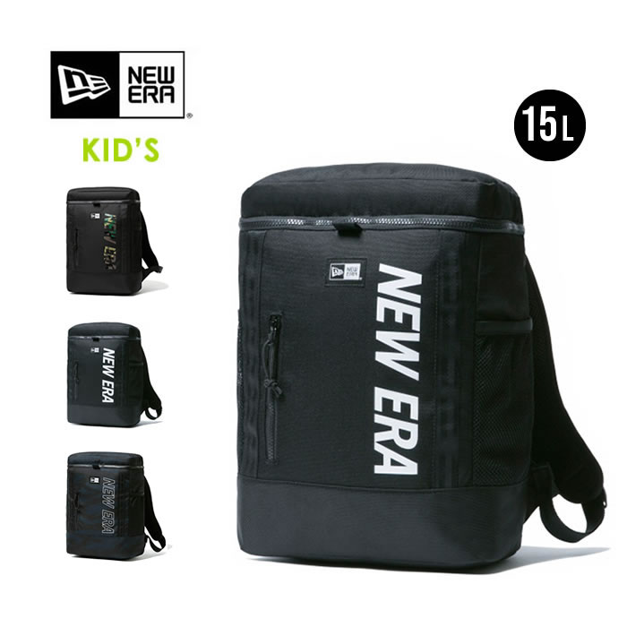 ニューエラ キッズ リュック NEWERA [ YOUTH BOX PACK LOGO PRINT (11901459) デイパック バッグ [0304]