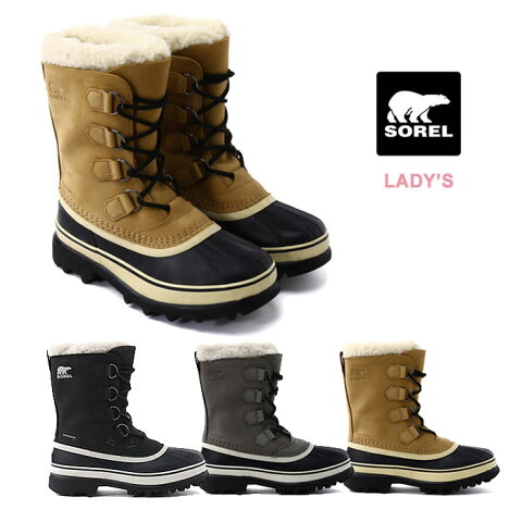 ソレル ブーツ カリブー ウインターブーツ 《 レディース 》 SOREL WOMEN's CARIBOU (NL1005) ブーツ 防寒靴 寒冷地 スノーブーツ 防寒ブーツ 防水 女性 女の子【SPS03】