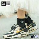 【最大P40倍!! 25日はボーナスデー!!】ニューエラ ソックス アンクル 3ペア NEWERA SOCKS ANKLE 3PAIRS ニューエラ ソックス 3足組 アンクル丈 ジャカードロゴ メンズ レディース キッズ ユニセックス 21cm 23cm 25cm 27cm 29cm (2503)(4)