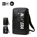 ニューエラ リュックサック BOX PACK LARGE ボックスパック ラージ 46L (12674103/ 12674104) NEW ERA バックパック 新生活 社会人 通学(240305)