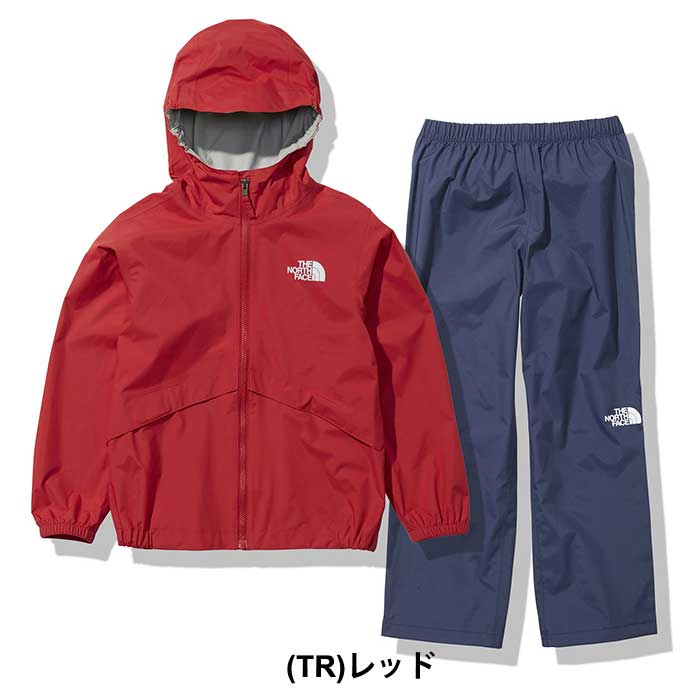 【9/4～楽天スーパーSALE!最大P42倍】ノースフェイス キッズ レインウェア 上下セット THE NORTH FACE [ NPJ12112 ] K'S RAINTEX EUREKA ユリイカ レインスーツ [220810]