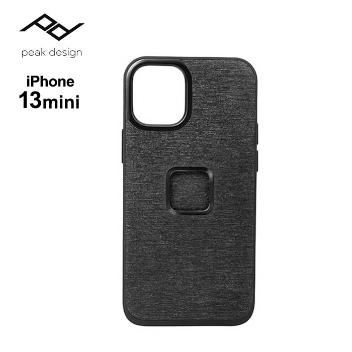 ピークデザイン エブリデイケース iPhone13 mini CHARCOAL M-MC-AT-CH-1 Peak Design スマホケース iPhoneカバー メール便 211222