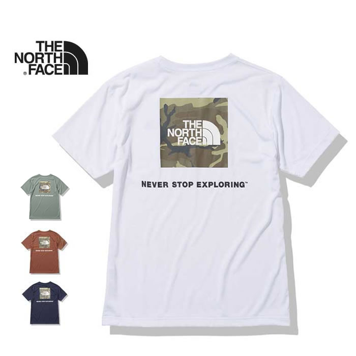 【9/4～楽天スーパーSALE!最大P42倍】ノースフェイス Tシャツ THE NORTH FACE [ NT32158 ] S/S Square Camoflage Tee スクエアカモフラージュティー 半袖 メンズ [メール便] [211224]【Y】【SPS2209】