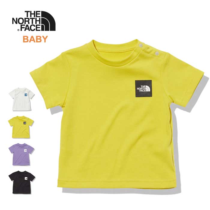 【9/4～楽天スーパーSALE!最大P42倍】ノースフェイス ベビー Tシャツ THE NORTH FACE [ NTB32251 ] B S/S S-SQU LOGO T スモールスクエアロゴティー キッズ 子供 赤ちゃん [メール便] [220411]