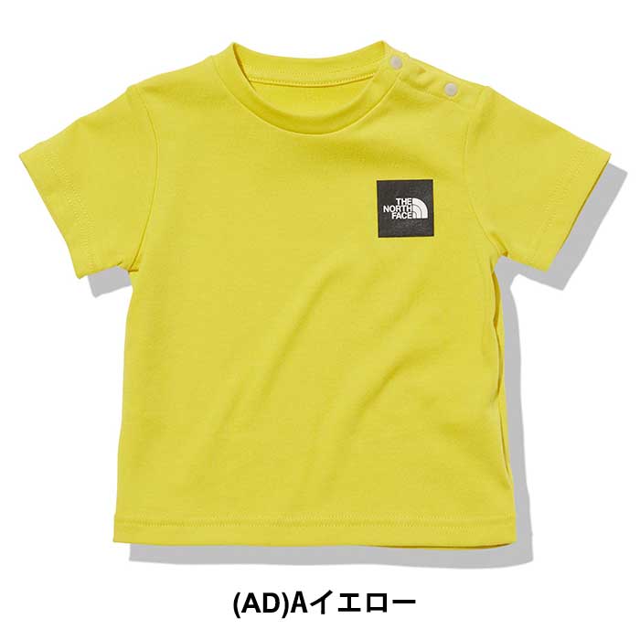 【9/4～楽天スーパーSALE!最大P42倍】ノースフェイス ベビー Tシャツ THE NORTH FACE [ NTB32251 ] B S/S S-SQU LOGO T スモールスクエアロゴティー キッズ 子供 赤ちゃん [メール便] [220411]