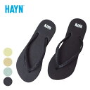 ハイアン ビーチサンダル レディース HAYN W LOGO PRINT SANDAL ロゴプリント 