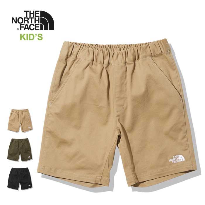 【8/4-お買い物マラソン最大P27倍】ノースフェイス キッズ ショートパンツ THE NORTH FACE [ NBJ42235 ] コットンイージークライミングショート 子供 ショーツ [メール便] [220526]