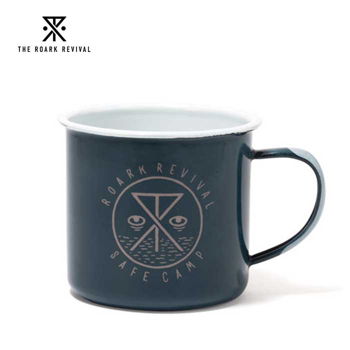 ロアーク マグカップ ROARK [ RAJ401 ] SAFE CAMP ENAMEL MUG 琺瑯 ホーロー コップ [220819]【SPS2403】