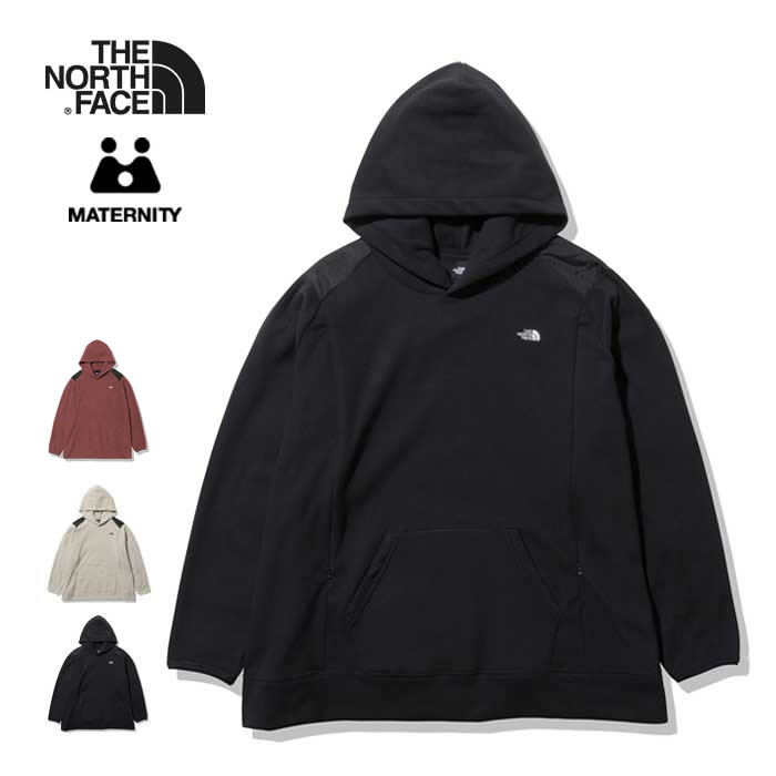 ノースフェイス THE NORTH FACE NLM72102 MATERNITY MICRO FLEECE HOODIE (マタニティ) マイクロ フリース フーディー パーカー サイドファスナー 授乳服 妊婦服 産前 産後 出産 長袖 トップス 出産祝い ギフト レディース 3カラー [220908] 【SPS06】