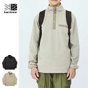 カリマー フリースプルオーバー Karrimor  GRPN half zip pullover ハーフジップ ジャケット アウター 