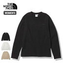 ノースフェイス レディース 長袖Tシャツ THE NORTH FACE  L/S Nuptse Cotton Tee ロングスリーブヌプシコットンティー ロンT (231205)