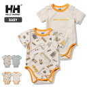 ヘリーハンセン ベビー ロンパース Helly Hansen [ HB32305 ] B ODP ROMPERS SET マイファーストHHアウトドアプリントロンパースセット キッズ [230309]【SPS12】