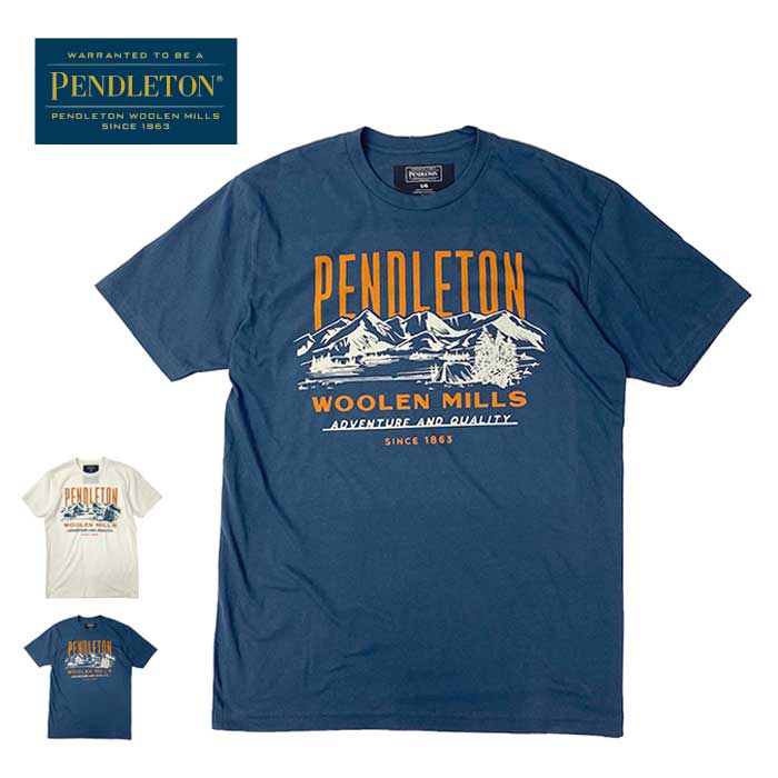 ペンドルトン Tシャツ PENDLETON ( 19804419 ) S/S CLマウンテンTee 半袖 [メール便] [230216]【SPS2403】