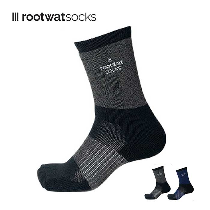 ルートワットソックス 和紙 ハイブリッド ミドルソックス (45179) rootwat socks. WASHI HYBRID SOX MEDIUM 夏用 美濃和紙 フィッシング ランニング トレラン 登山  