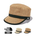 ノースフェイス キッズ キャップ THE NORTH FACE NNJ02307 KIDS 039 HIKE CAP ハイクキャップ 麦わらキャップ 帽子 メール便 (240404)