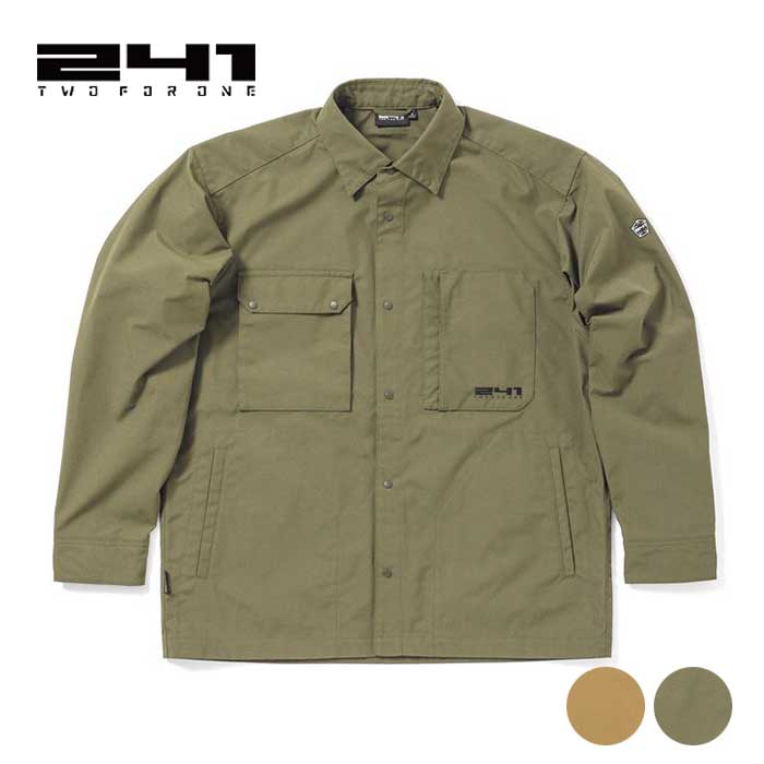 【18日最大P21倍】エリア241 ワークシャツジャケット [ MB1350 ] WORK SHIRTS JKT AREA241 メンズ 長袖シャツ アウター トゥーフォーワン [230812]【SPS2603】