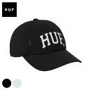 ハフ キャップ メンズ HUF ハフ キャップ [ HT00734 ] HUF ARCH LOGO CV 6 PANEL シアサッカー6パネル [230623]【SPS2403】