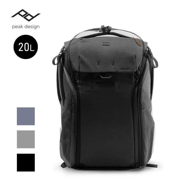 ピークデザイン エブリディバックパックZIP 20L Peak Design ( BEDBZ-20-BK-2 / BEDBZ-20-AS-2 / BEDBZ-20-MN-2 ) カメラバッグ リュック 一眼レフ [0105]