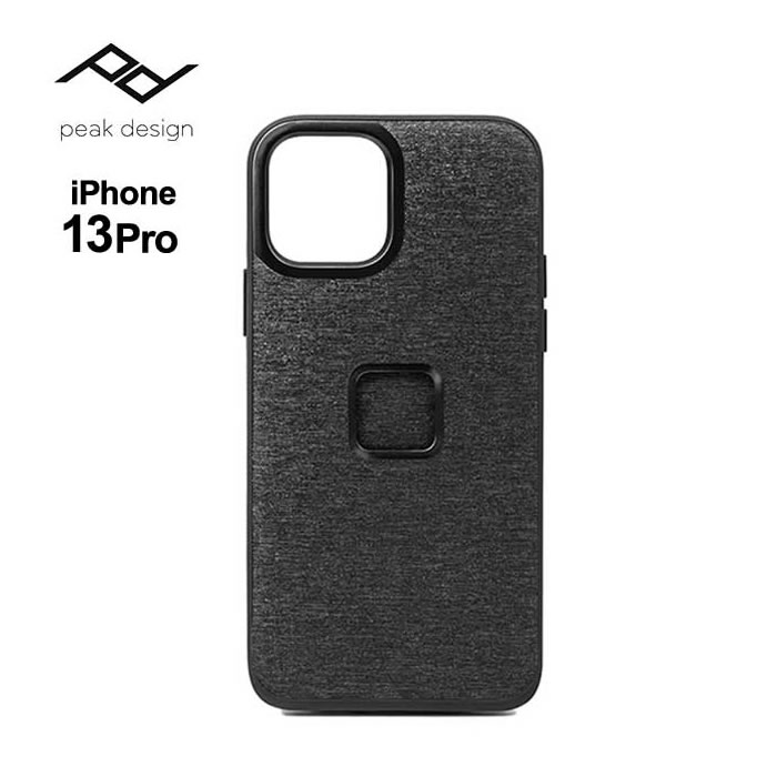 ピークデザイン エブリデイケース iPhone13 PRO CHARCOAL M-MC-AR-CH-1 Peak Design スマホケース iPhoneカバー メール便 211222