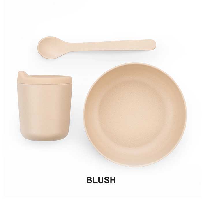 EKOBO エコボ バンビーノ (ベビーフーディングセット) ベビー用食器セット スプーン 器 コップ 赤ちゃん 出産祝い バンブー 竹製 [0330]