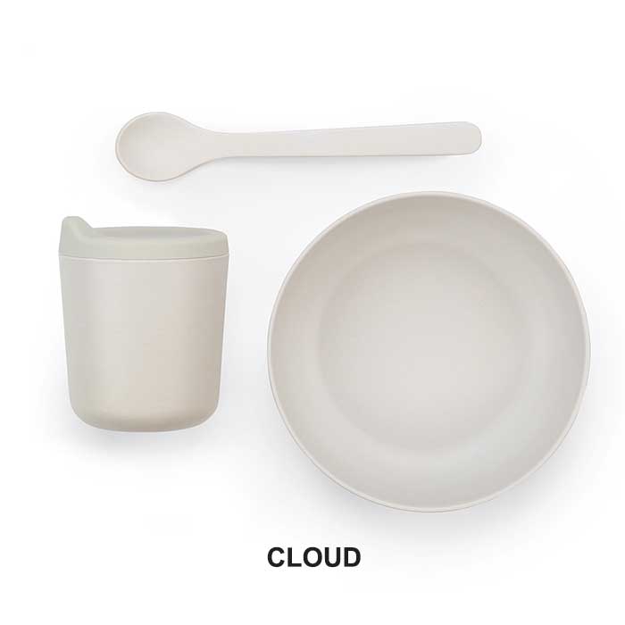 EKOBO エコボ バンビーノ (ベビーフーディングセット) ベビー用食器セット スプーン 器 コップ 赤ちゃん 出産祝い バンブー 竹製 [0330]