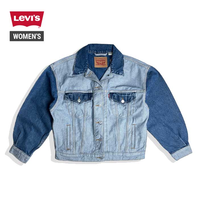 【15日最大P19倍】リーバイス レディース Gジャン LEVI'S ( A6797-0000 ) INSIDE OUT 90S TRUCK トラッカージャケット デニム [230812]【SPS2603】