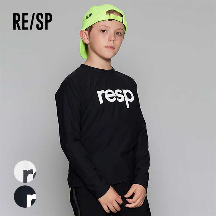 楽天FASHION DELIVERIES 楽天市場店【最大P19倍!!30日は5と0のつく日!!】アールイーエスピー キッズ 長袖 Tシャツ RE/SP [ 14RSCS-03 ] resp L/S TEE ロンT [ メール便] [230828]【SPS2512】