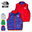 ノースフェイス ベビー リバーシブル 毛足の長い モコモコ フリース ベスト ジャケット キッズ 子供 THE NORTH FACE B Reversible Cozy Vest Jacket ベビー リバーシブル コージー ベスト ジャケット NYB82345 2023秋冬新作 [230812]【Y】