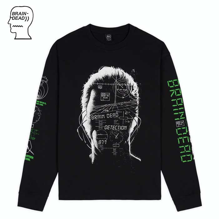 ブレインデッド 長袖Tシャツ BRAIN DEAD ALTERNATE DIMENSION LONG SLEEVE L/S ロンTメンズ [230919]