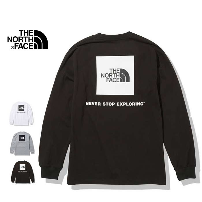 【25日全品P5倍 最大28.5倍 ボーナスデー&マラソン】ノースフェイス 長袖 Tシャツ THE NORTH FACE [ NT82131 ] L/S BACK SQ LOGO T ロングスリーブバックスクエアロゴティー メンズ ロンT [230920]