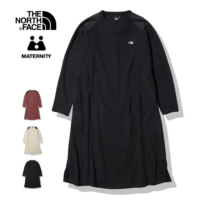 ノースフェイス マタニティマイクロフリースワンピース THE NORTH FACE [ NLM72101 ] W'S M MICRO FLEECE OP レディース [230927] 【SPS06】