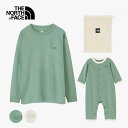 ノースフェイス ベビー 大人 セット THE NORTH FACE [ NTM82301 ] CR L-TEE /ROM SET CR ロングスリーブティーアンドベビーロンパースセット ユニセックス ロンT [230910]