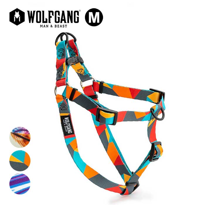 【最大P19倍!!30日は5と0のつく日!!】【レビュー特典あり】ウルフギャング 中型犬 ハーネス M WOLFGANG..