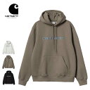 カーハートWIP メンズ パーカー carhartt WIP (I030547) HOODED CARHARTT SWEATSHIRT フーデッドカーハートスウェットシャツ 230927