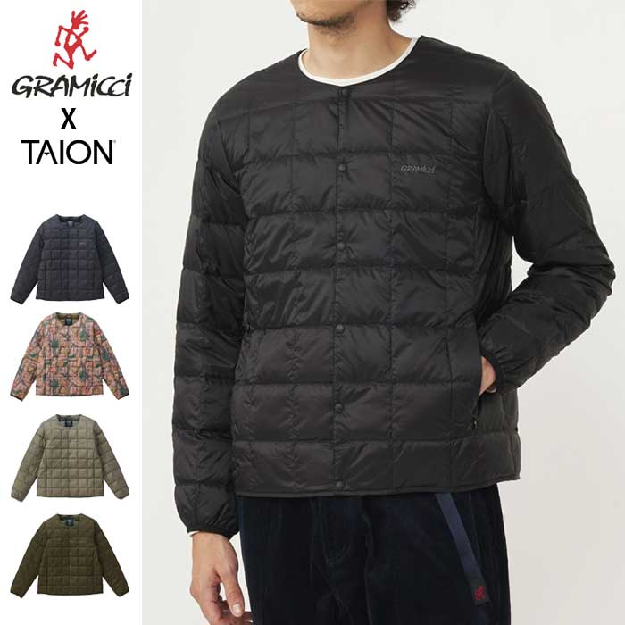 タイオン ダウンジャケット メンズ グラミチ×タイオン インナーダウンジャケット GRAMICCI TAION (G3FU-J101) INNER DOWN JACKET アウター ユニセックス [230930]