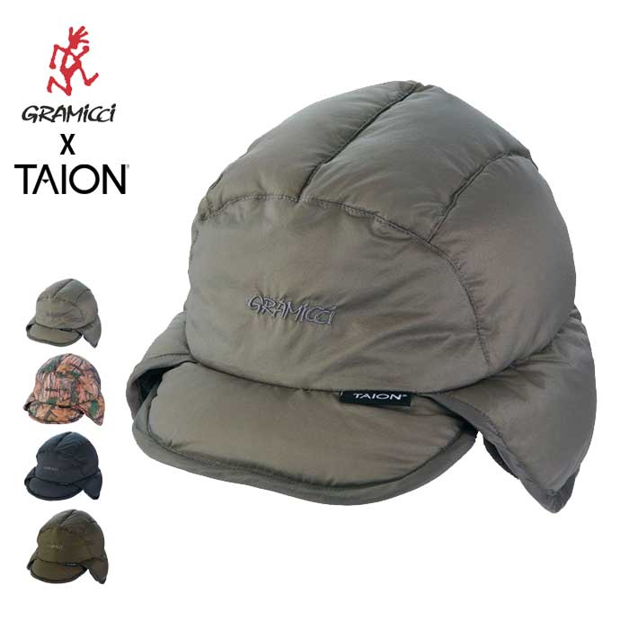 グラミチ×タイオン ダウンキャップ GRAMICCI TAION (G3FA-106) DOWN MOUNTAIN CAP マウンテンキャップ ユニセックス 帽子 230930