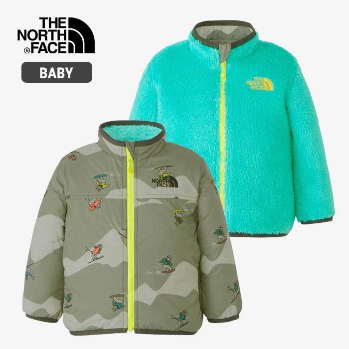 ノースフェイス ベビー アウター THE NORTH FACE [ NYB82348 ] B NV RE COZY JK ノベルティリバーシブルコージージャケット ボア キッズ [230927]