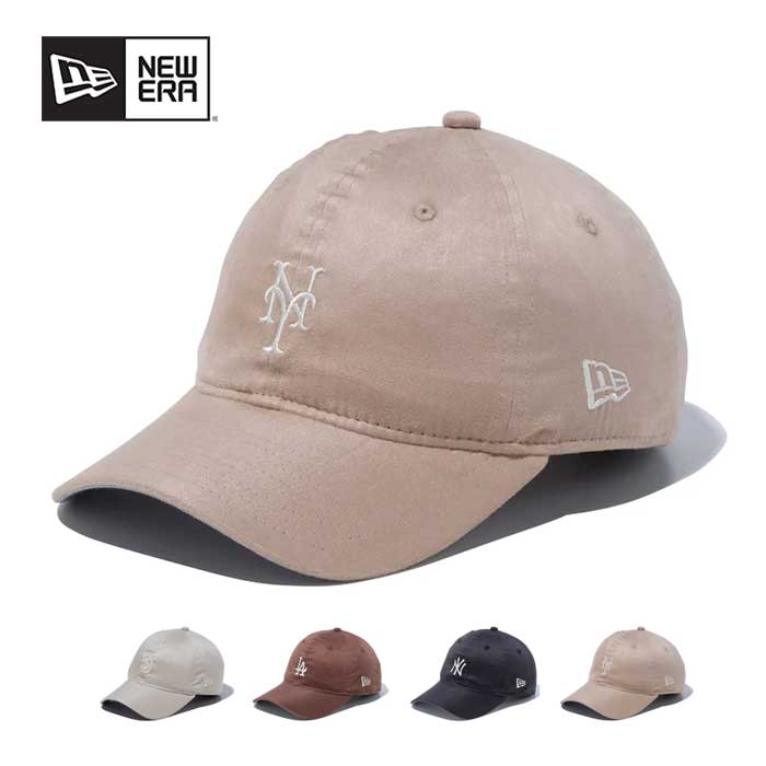 ニューエラ キャップ NEW ERA CAP 9TWENTY ローキャップ メンズ レディース 帽子 NY LA ニューヨーク ヤンキース 黒 ベージュ パドレス メッツ ブランド おしゃれ かっこいい 13751074 ニューエラー ユニセックス スウェード [231027]のサムネイル