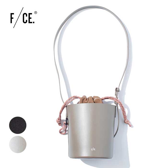 エフシーイー レディース ショルダーバッグ F/CE. テック レザー バケット ミニ ショルダー TECH LEATHER BUCKET MINI SHOULDER (231228)